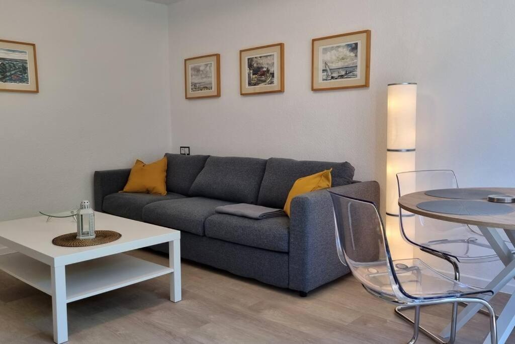 Strandappartement 2 Minuten Vom Suedstrand Wilhelmshaven Bagian luar foto