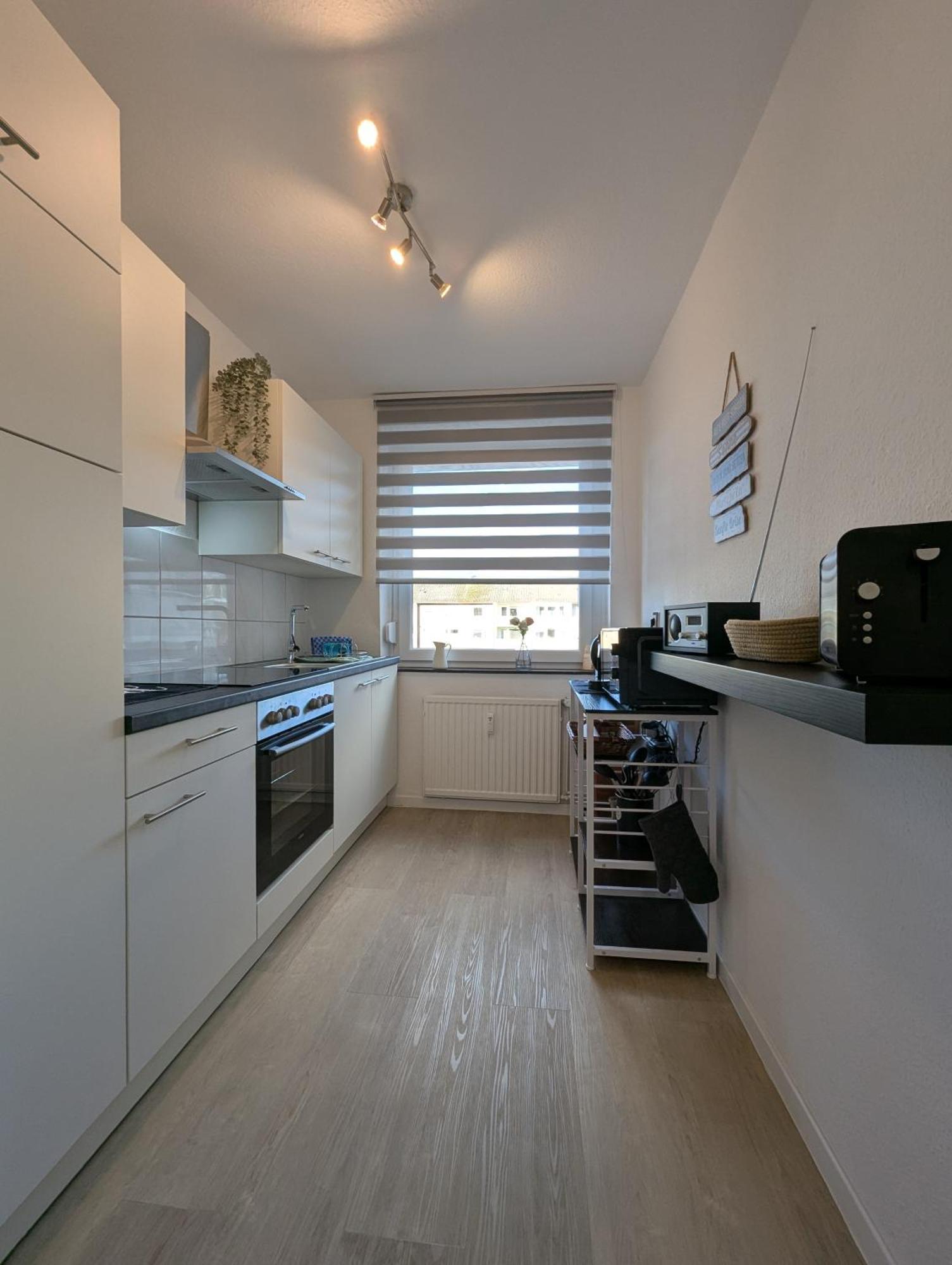Strandappartement 2 Minuten Vom Suedstrand Wilhelmshaven Bagian luar foto
